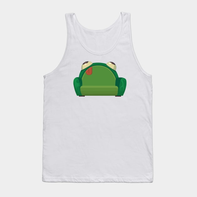 TDR Frog couch's logo Tank Top by CourtR